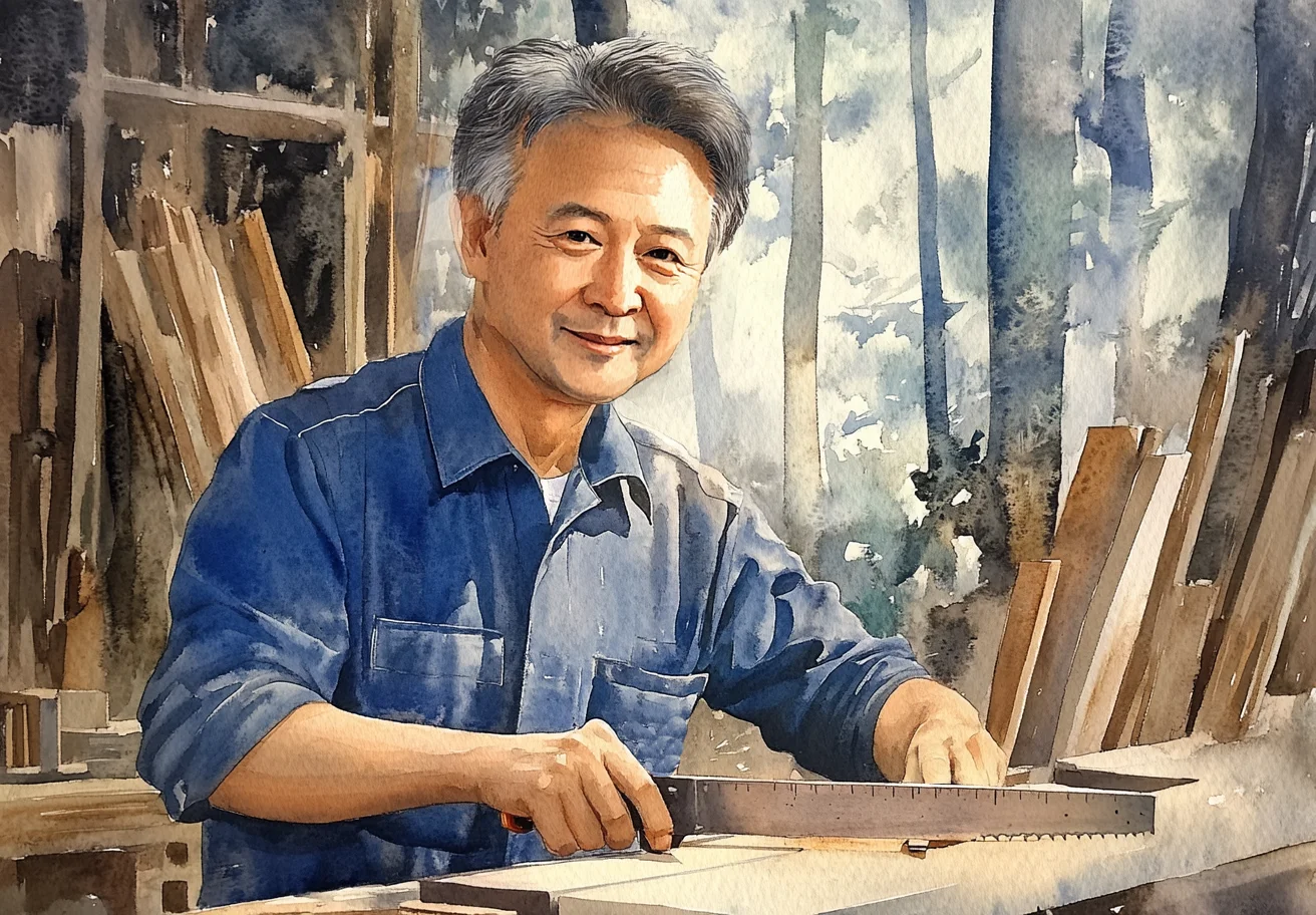 建具屋の社長 共進産業